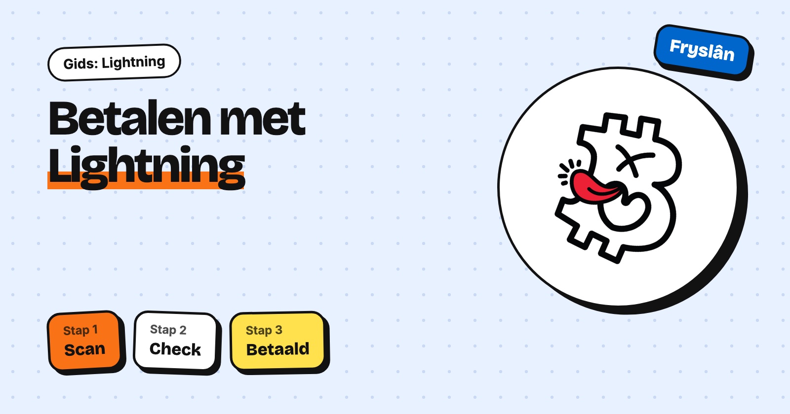 Betalen met Lightning in drie stappen: scan, check, betaald