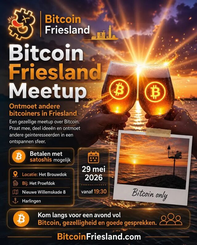 Bitcoin Friesland Meetup by It Brouwdok
