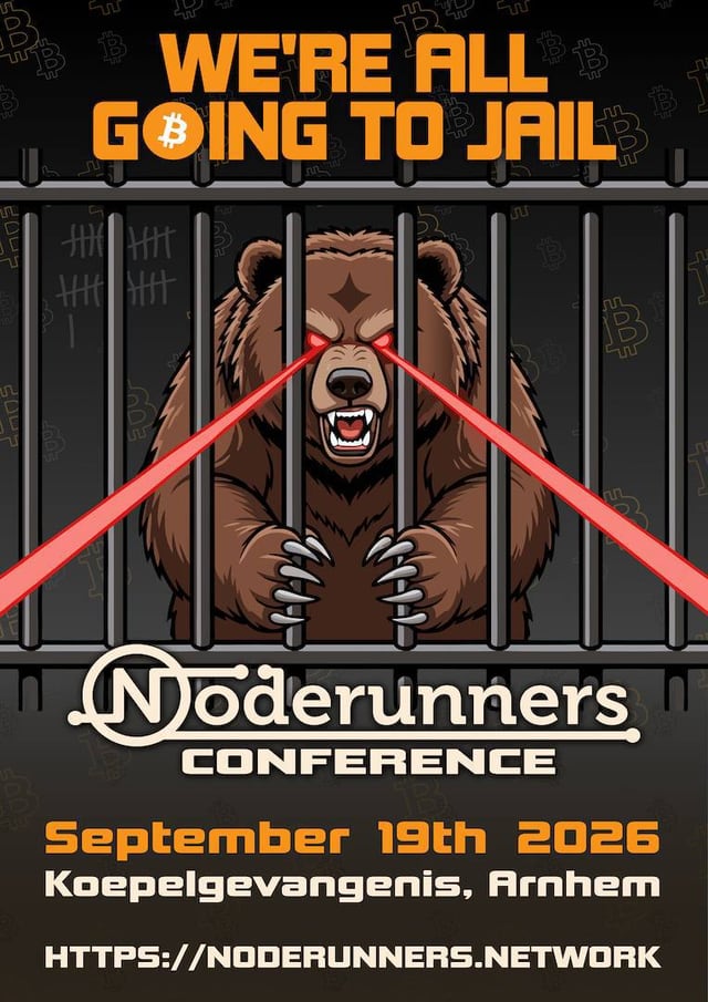 Poster fan Noderunners Conference 2026